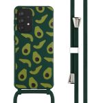 imoshion Coque design en silicone avec cordon Samsung Galaxy A33 - Avocado Green