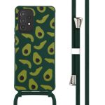 iMoshion Coque design en silicone avec cordon Samsung Galaxy A53 - Avocado Green