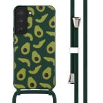 iMoshion Coque design en silicone avec cordon Samsung Galaxy S22 - Avocado Green