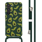 iMoshion Coque design en silicone avec cordon Samsung Galaxy S23 - Avocado Green