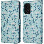 iMoshion ﻿Étui de téléphone portefeuille Design Samsung Galaxy A53 - Blue Flowers