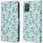 iMoshion ﻿Étui de téléphone portefeuille Design Samsung Galaxy A51 - Blue Flowers