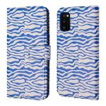 imoshion ﻿Étui de téléphone portefeuille Design Samsung Galaxy A41 - White Blue Stripes