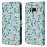 iMoshion ﻿Étui de téléphone portefeuille Design Samsung Galaxy S8 - Blue Flowers