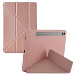 imoshion Coque tablette Origami Samsung Galaxy Tab S9 11.0 pouces - Rose Dorée