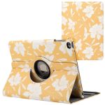 iMoshion Coque tablette Design rotatif à 360° iPad 6 (2018) / iPad 5 (2017) / Air 2 (2014) / Air 1 (2013)- Yellow Flowers