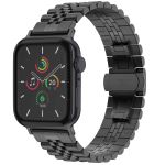 Selencia Bracelet Metallique Jubilee pour l'Apple Watch Series 1-9 / SE - 38/40/41 mm / Series 10 - 42 mm - Noir