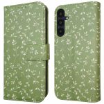 iMoshion Étui de téléphone portefeuille Design Samsung Galaxy A55 - Green Flowers