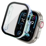 imoshion Coque rigide brillante à couverture complète pour Apple Watch Ultra / Ultra 2 - 49 mm - Transparent