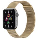 iMoshion Bracelet magnétique milanais Apple Watch Series 1-9 / SE - 38/40/41 mm - Taille S - Champagne