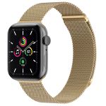 iMoshion Bracelet magnétique milanais Apple Watch Series 1-9 / SE - 38/40/41 mm - Taille M - Champagne