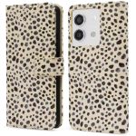 imoshion Étui de téléphone portefeuille Design Xiaomi Redmi Note 13 (5G) - Black And White Dots