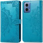 iMoshion Etui de téléphone portefeuille Mandala Motorola Moto G34 - Turquoise