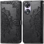 iMoshion Etui de téléphone portefeuille Mandala Oppo A58 - Noir