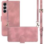 imoshion Etui de téléphone portefeuille avec cordon Samsung Galaxy A35 - Rose