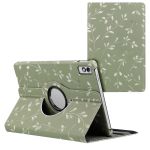 iMoshion Coque tablette Design rotatif à 360° Lenovo Tab M10 5G - Green Flowers