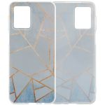 iMoshion Coque Design Motorola Moto G54 - Blue Graphic