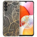 iMoshion Coque Design Samsung Galaxy A14 (5G/4G) - Golden Leaves