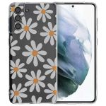 iMoshion Coque Design Samsung Galaxy S21 Plus - Daisy flower