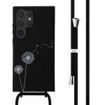 iMoshion Coque design en silicone avec cordon Samsung Galaxy S24 Ultra - Dandelion Black