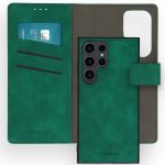 iMoshion Etui de téléphone de type portefeuille de luxe 2-en-1 amovible Samsung Galaxy S24 Ultra - Vert foncé