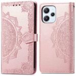 iMoshion Etui de téléphone portefeuille Mandala Xiaomi Redmi 12 - Rose Dorée