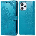 imoshion Etui de téléphone portefeuille Mandala Xiaomi Redmi 12 - Turquoise 