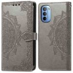 imoshion Etui de téléphone portefeuille Mandala Motorola Moto G14 - Gris