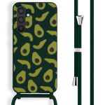 iMoshion Coque design en silicone avec cordon Samsung Galaxy S23 FE - Avocado Green