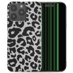 iMoshion Coque Design iPhone 15 Pro Max - Leopard / Noir