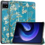 iMoshion Coque tablette Design Trifold Xiaomi Pad 6 / 6 Pro - Green Plant