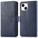 iMoshion Étui de téléphone portefeuille Luxe iPhone 15 Plus - Bleu foncé