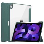 iMoshion Coque tablette rigide Trifold iPad Air 11 pouces (2024) M2 / Air 5 (2022) / Air 4 (2020) - Vert