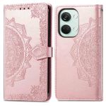 imoshion Etui de téléphone portefeuille Mandala OnePlus Nord 3 - Rose Dorée