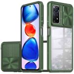 iMoshion Coque arrière Camslider Xiaomi Redmi Note 11 Pro - Vert foncé