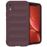 iMoshion Coque arrière EasyGrip iPhone Xr - Aubergine