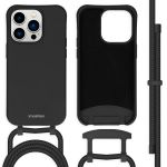 iMoshion Coque de couleur avec cordon amovible iPhone 14 Pro - Noir