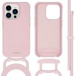 iMoshion Coque de couleur avec cordon amovible iPhone 14 Pro - Rose