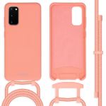 imoshion Coque de couleur avec cordon amovible Samsung Galaxy S20 - Peach