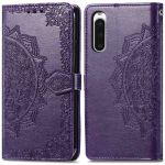 imoshion Etui de téléphone portefeuille Mandala Sony Xperia 10 V - Violet