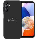 iMoshion Coque Design Samsung Galaxy A14 (5G/4G) - Fuck Off - Noir