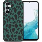 iMoshion Coque Design Samsung Galaxy A54 (5G) - Léopard - Vert / Noir