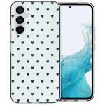 iMoshion Coque Design Samsung Galaxy A54 (5G) - Cœurs - Noir