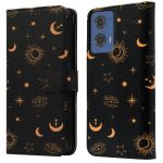 imoshion Étui de téléphone portefeuille Design Motorola Moto G04 / G24 - Sky Black