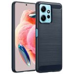 imoshion Coque Brushed Xiaomi Redmi Note 12 (4G) - Bleu foncé