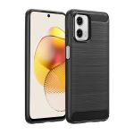 imoshion Coque Brushed Motorola Moto G73 - Noir