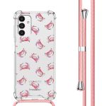 imoshion Coque Design avec cordon Samsung Galaxy A13 (5G) - Crab Watercolor