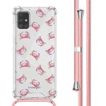 iMoshion Coque Design avec cordon Samsung Galaxy A51 - Crab Watercolor