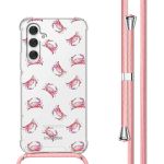 imoshion Coque Design avec cordon Samsung Galaxy A54 (5G) - Crab Watercolor