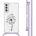 imoshion Coque Design avec cordon Samsung Galaxy S22 - Sandstone Dandelion